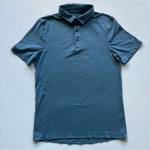 Lululemon Dusty Blue Polo Short Sleeved Shirt Size XS